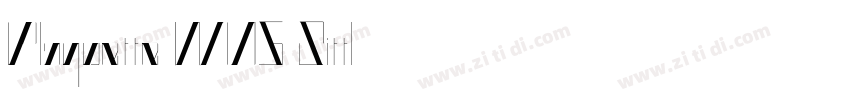 Plaquette W05 Sittl字体转换
